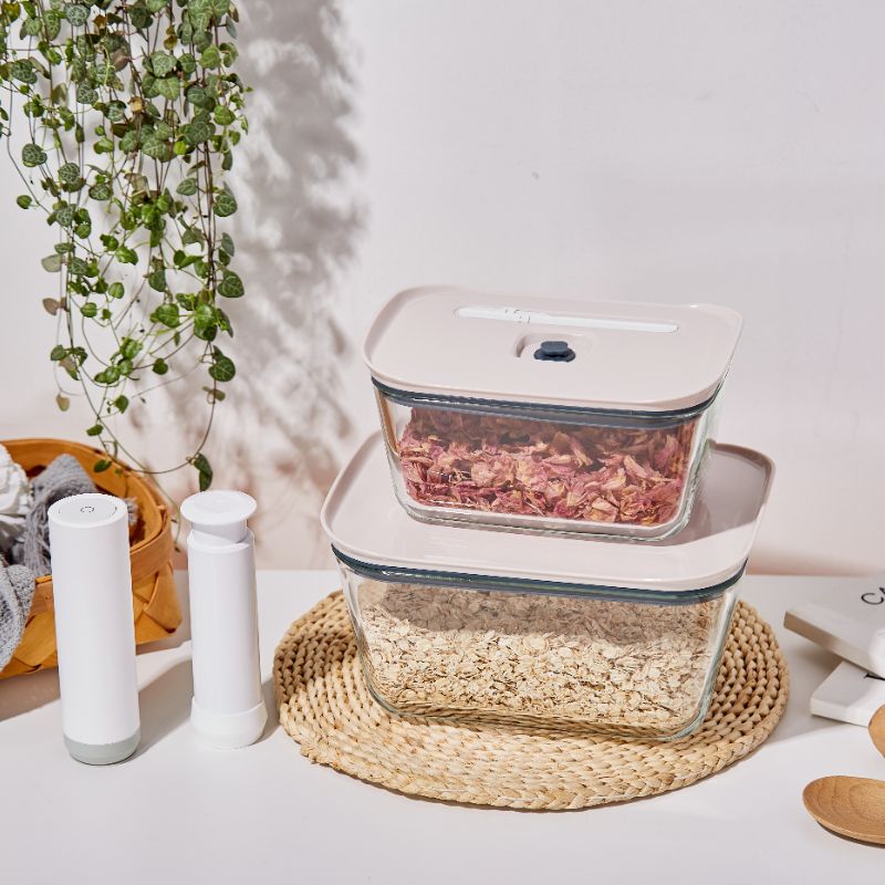 Vacuum Glass Airtight Storage Containers Manufacturer_Wholesaler