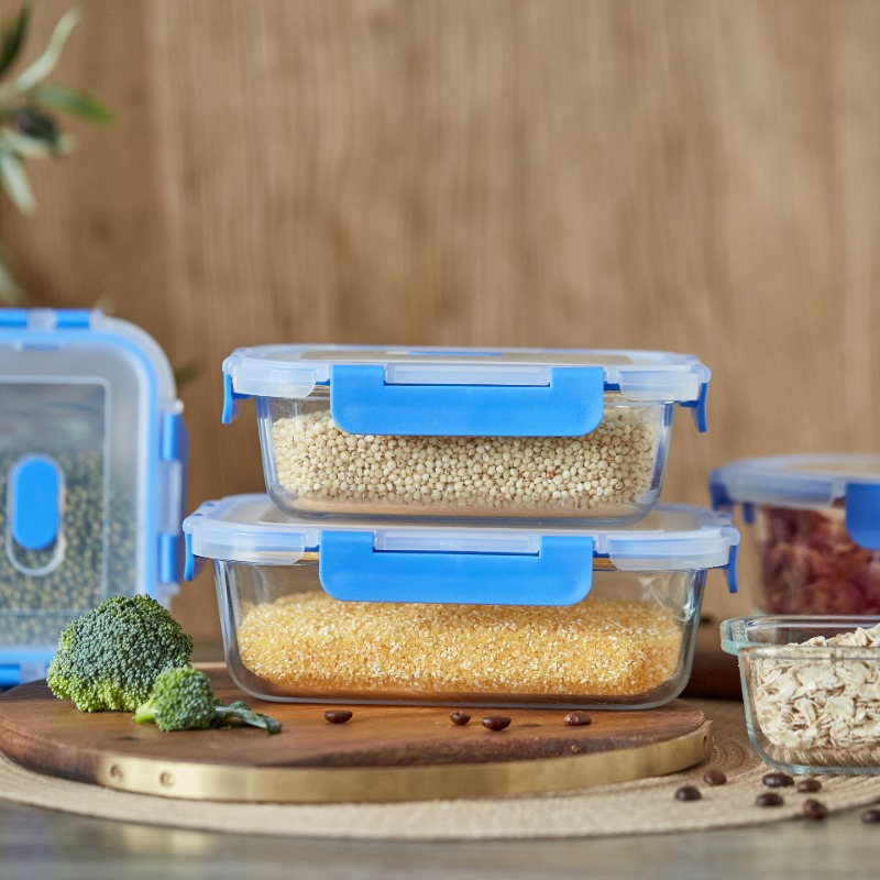 Glass Food Lunch Containers