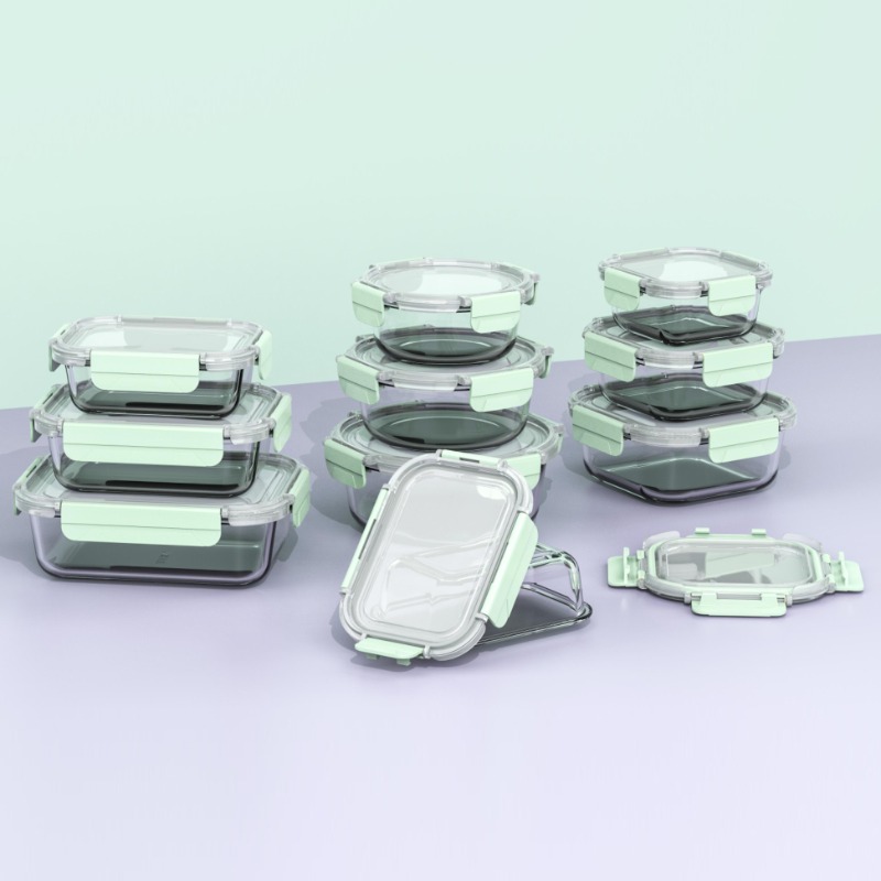 Food Prep Glass Storage Container Manufacturer_Wholesaler_Supplier