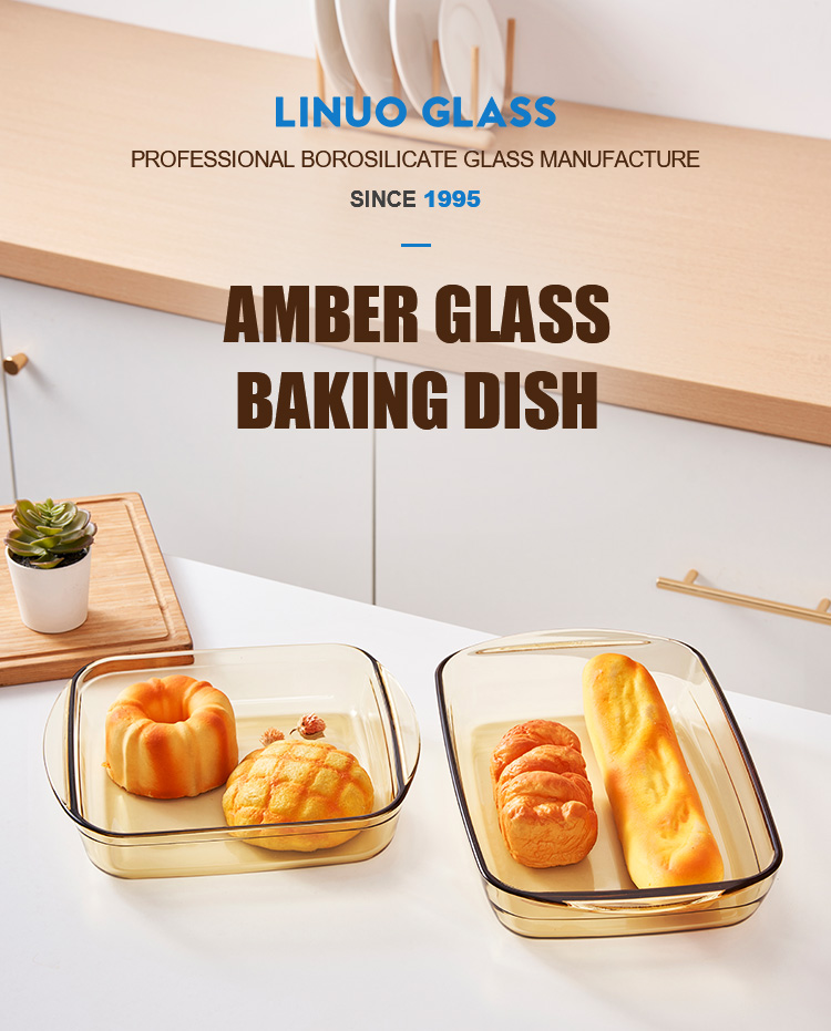 Amber Baking Tray Baking Dish Set
