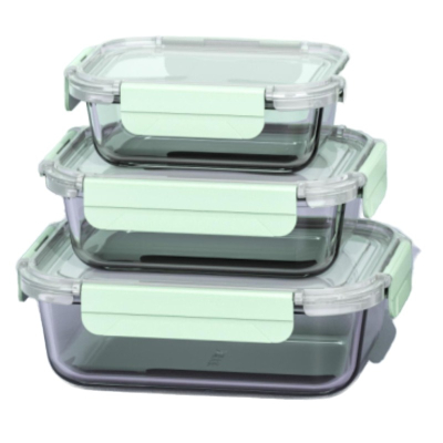 Food Prep Glass Storage Container