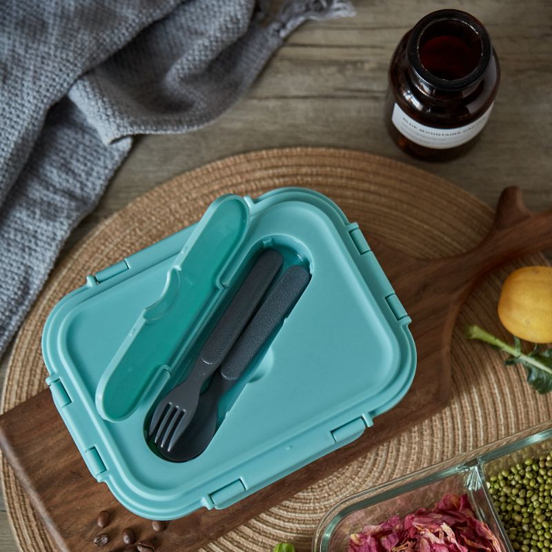 Lunch Containers With Spoon And Fork