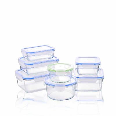 Glass Food Containers With Locking Lids
