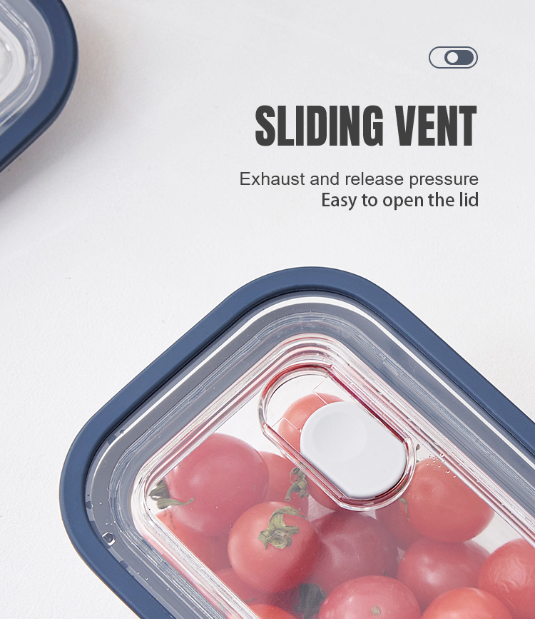 Wholesale Glass Food Storage Container Organizer