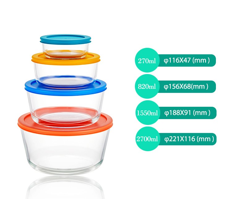 Food Glass Lunch Containers