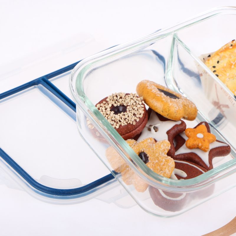 Leakproof Glass Lunch Containers