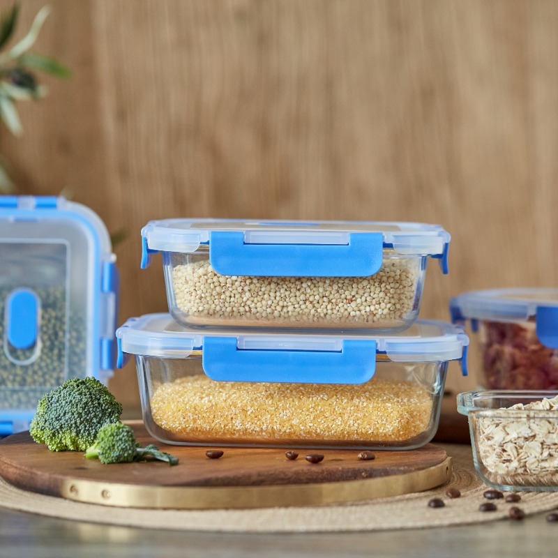 Clear Glass Food Storage Containers Manufacturer_Wholesaler_Supplier