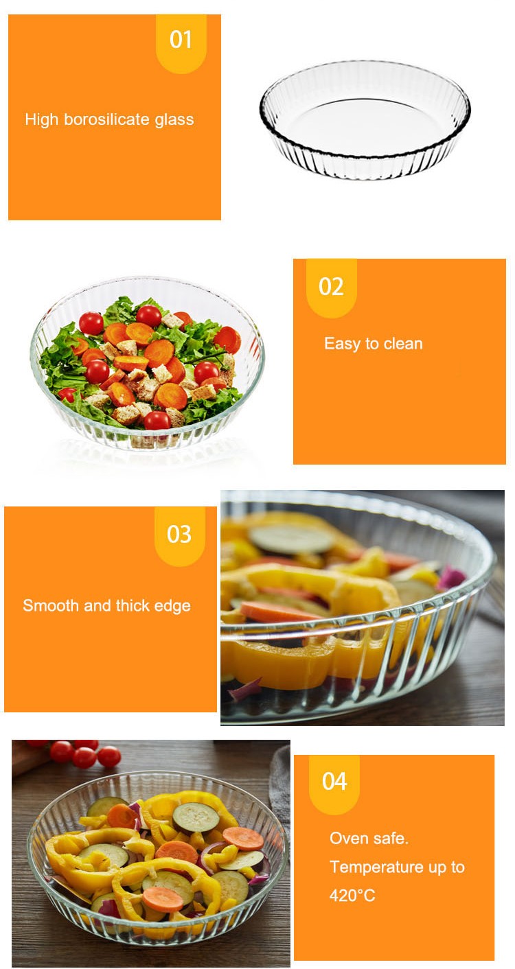 Glass Baking Dish Pan Sizes Manufacturer_Wholesaler_Supplier Shandong