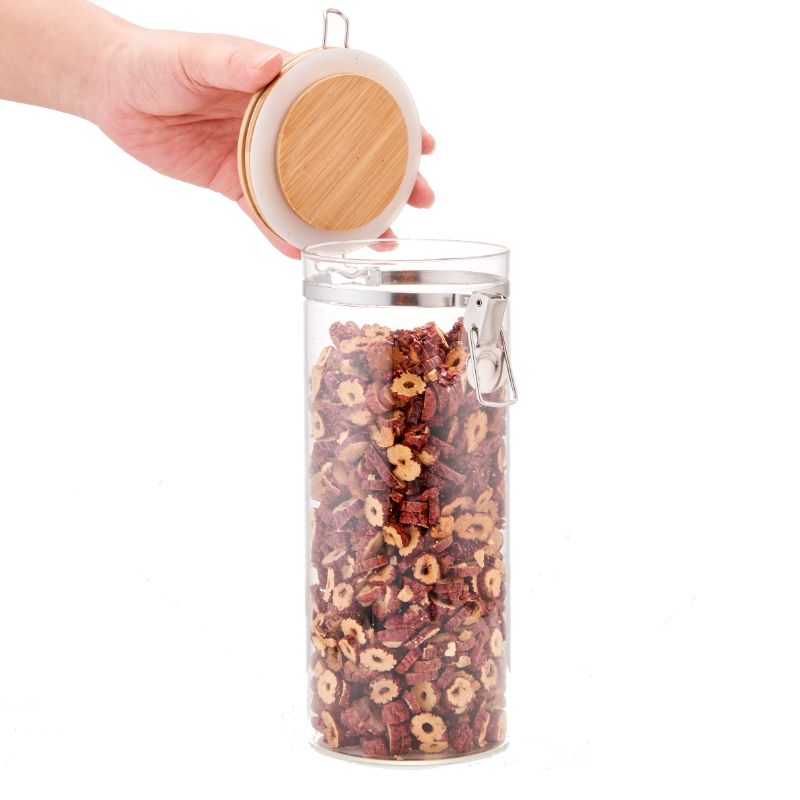 Pantry Food Glass Jars With Lids Wholesale