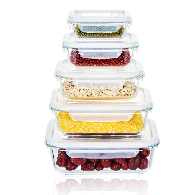 Glass Food Prep Containers With Lids