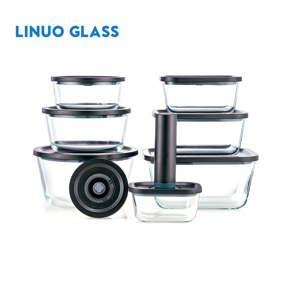 Vacuum Glass Storage Container